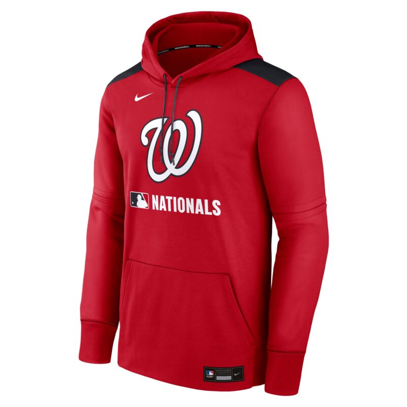 Washington Nationals Collection Performance Pullover Hoodie - Red - Image 2