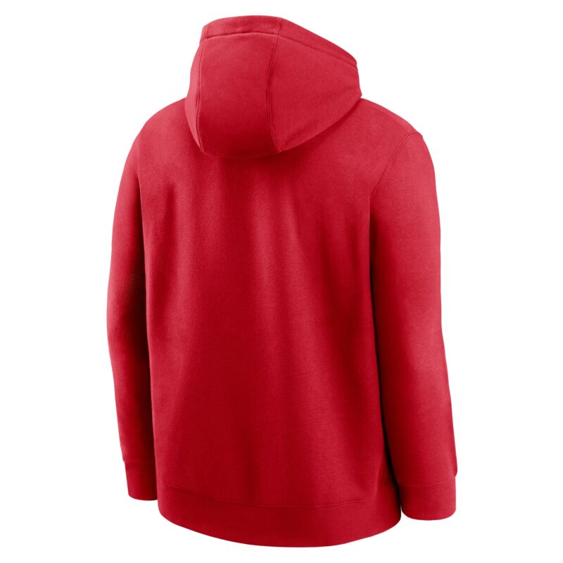 Washington Nationals Club Slack Pullover Hoodie - Red - Image 3