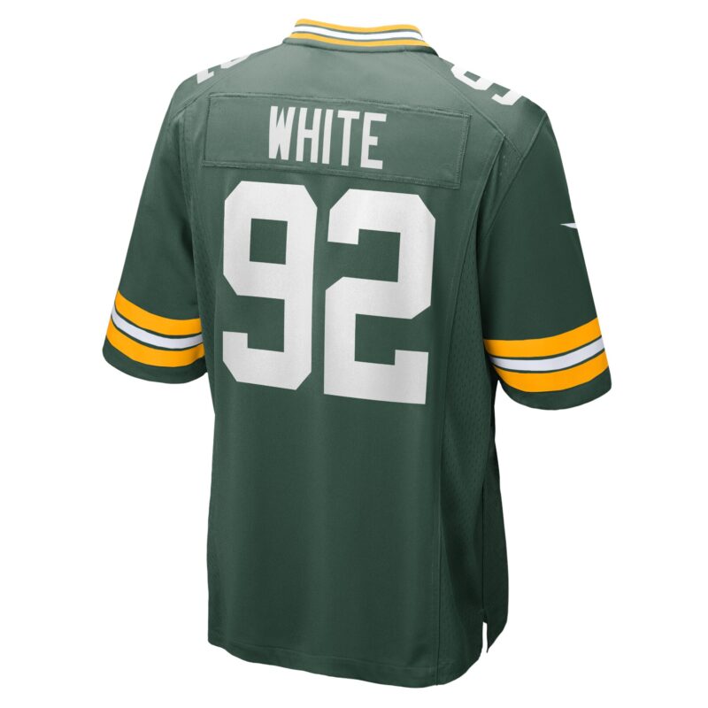 Reggie White Green Bay Packers Retired Player Game Jersey - Green - Image 3