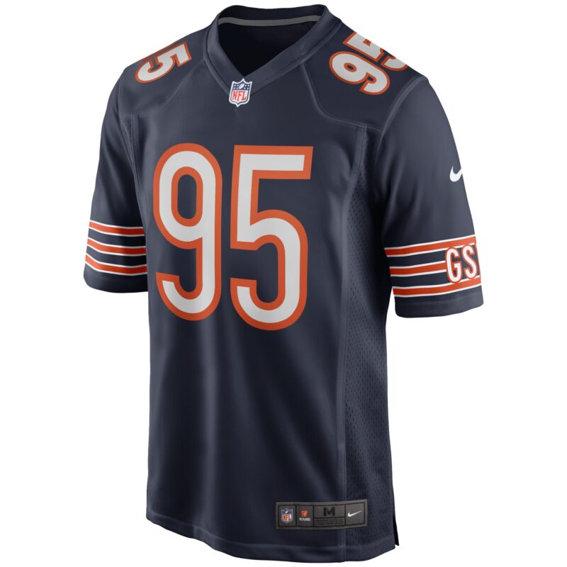 Richard Dent Chicago Bears Game Retired Player Jersey - Navy - Image 2