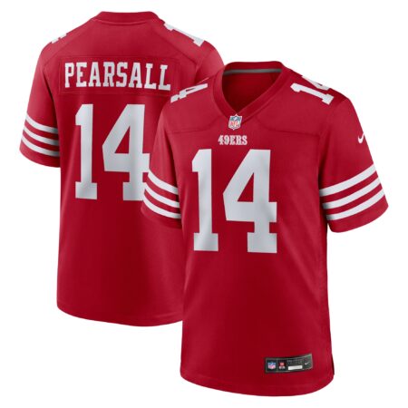 Ricky Pearsall San Francisco 49ers Player Game Jersey - Scarlet