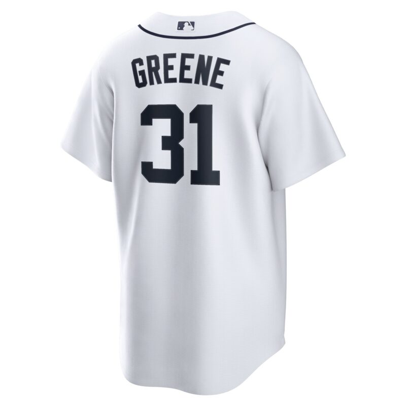 Riley Greene Detroit Tigers Player Jersey - White - Image 3