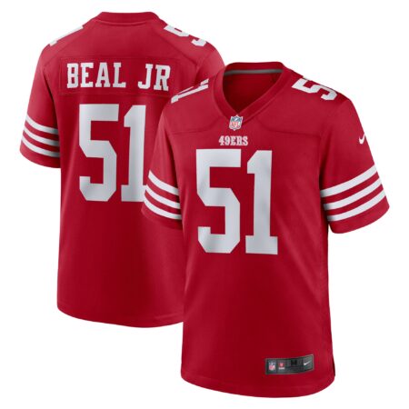 Robert Beal Jr San Francisco 49ers Game Jersey - Scarlet