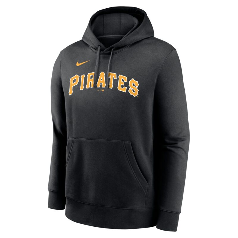Roberto Clemente Pittsburgh Pirates Player Name & Number Club Pullover Hoodie - Black - Image 2