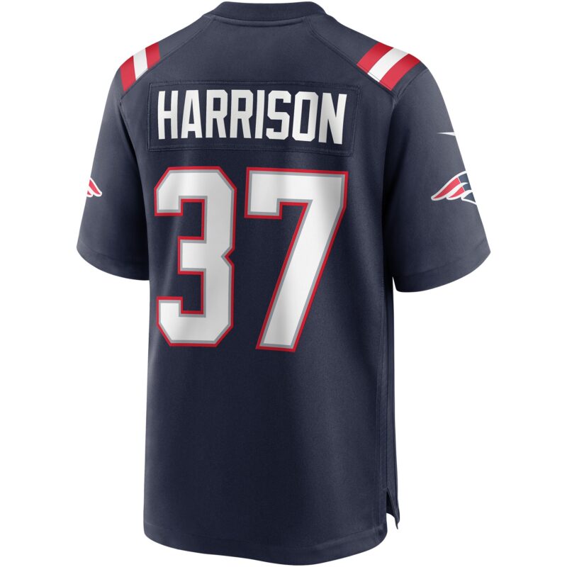 Rodney Harrison New England Patriots Game Retired Player Jersey - Navy - Image 3