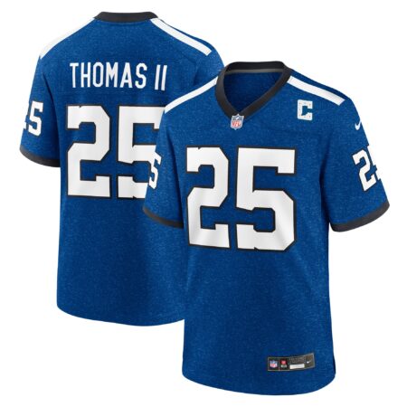 Rodney Thomas II Indianapolis Colts Indiana Nights Alternate Game Jersey - Royal
