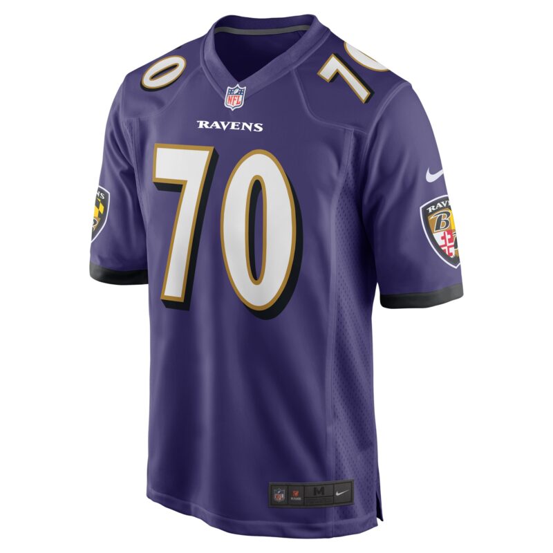 Roger Rosengarten Baltimore Ravens Team Game Jersey - Purple - Image 2