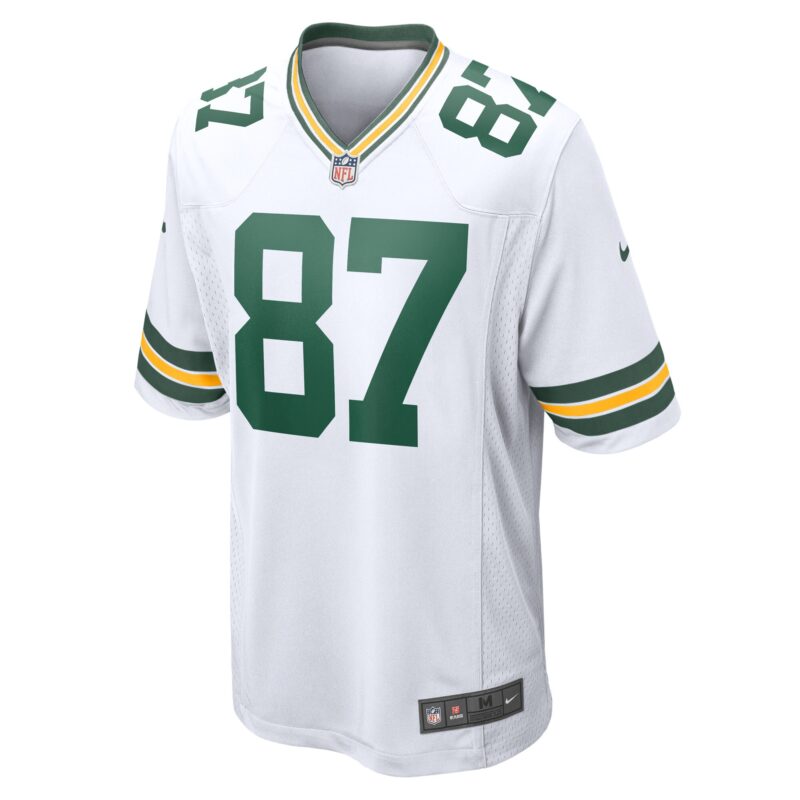 Romeo Doubs Green Bay Packers Game Player Jersey - White - Image 2