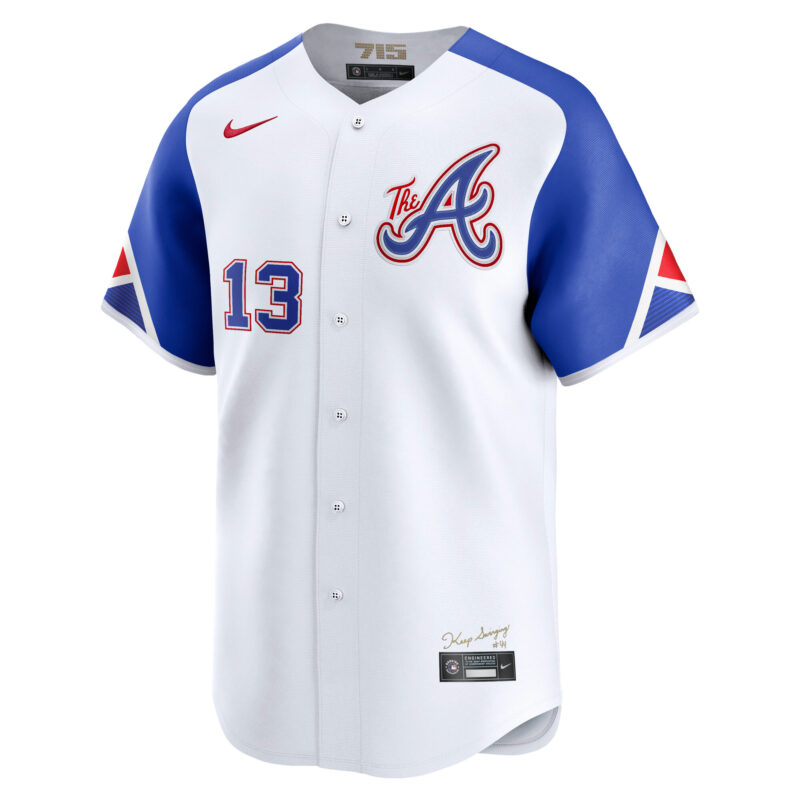 Ronald Acuña Jr. Atlanta Braves City Connect Limited Jersey - White - Image 2