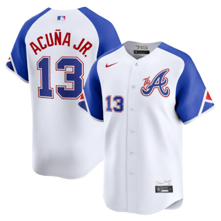 Ronald Acuña Jr. Atlanta Braves City Connect Limited Player Jersey - White