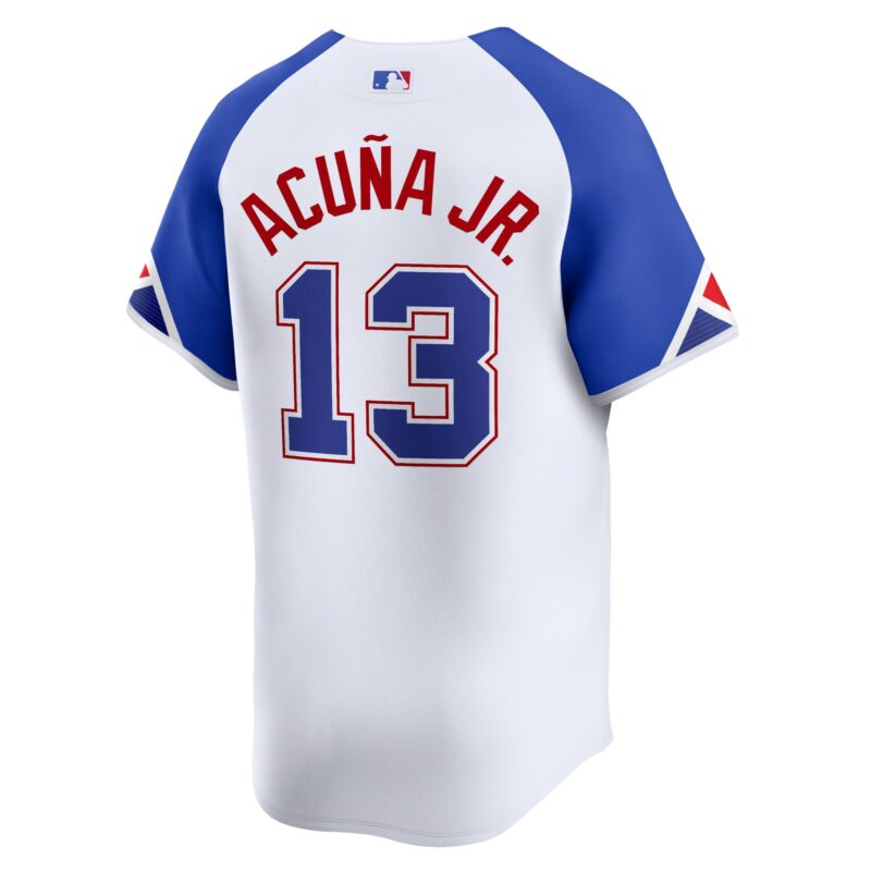 Ronald Acuña Jr. Atlanta Braves City Connect Limited Player Jersey - White - Image 3