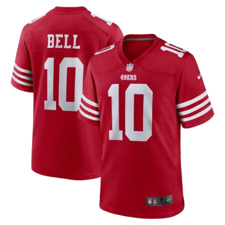 Ronnie Bell San Francisco 49ers Team Game Jersey - Scarlet