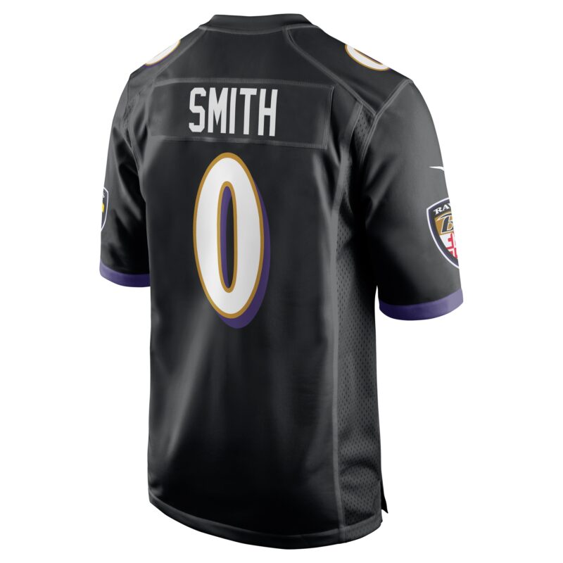 Roquan Smith Baltimore Ravens Team Game Jersey - Black - Image 3