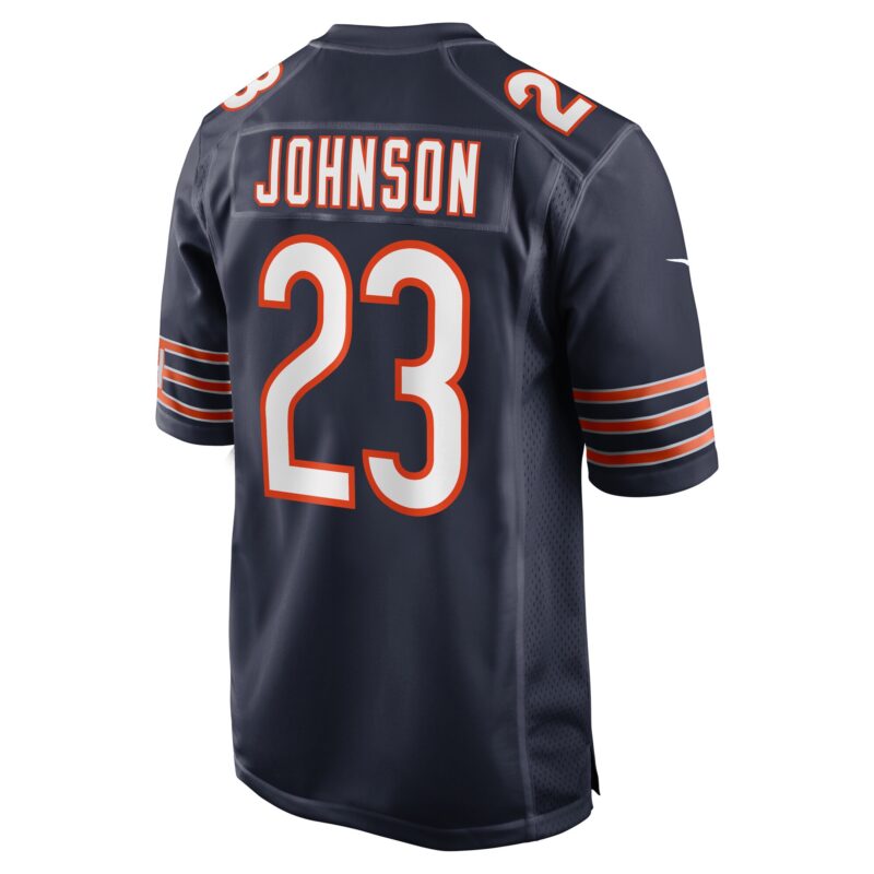 Roschon Johnson Chicago Bears Team Game Jersey - Navy - Image 3