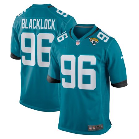 Ross Blacklock Jacksonville Jaguars Team Game Jersey - Teal
