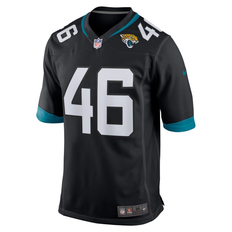 Ross Matiscik Jacksonville Jaguars Game Jersey - Black - Image 2