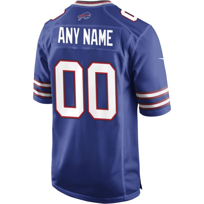 Buffalo Bills Custom Game Jersey - Royal - Image 3