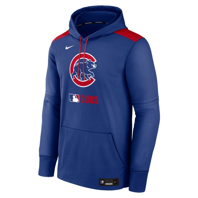 Chicago Cubs Collection Performance Pullover Hoodie - Royal - Image 2