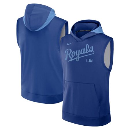 Kansas City Royals Collection Performance Sleeveless Pullover Hoodie - Royal
