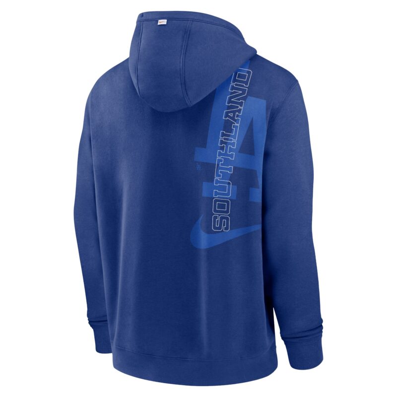 Los Angeles Dodgers Statement Ball Game Pullover Hoodie - Royal - Image 3