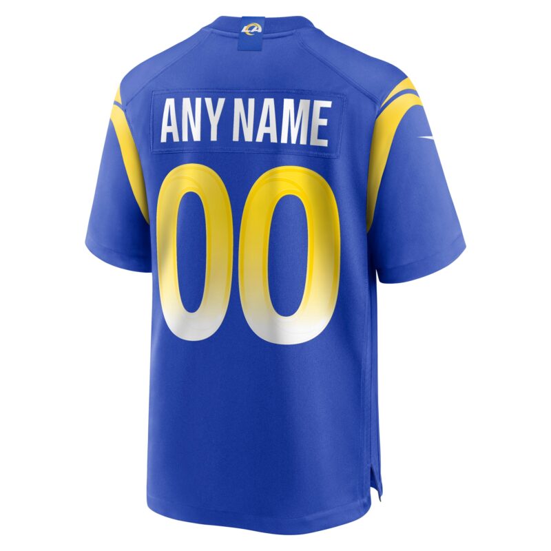 Los Angeles Rams Custom Game Jersey - Royal - Image 3