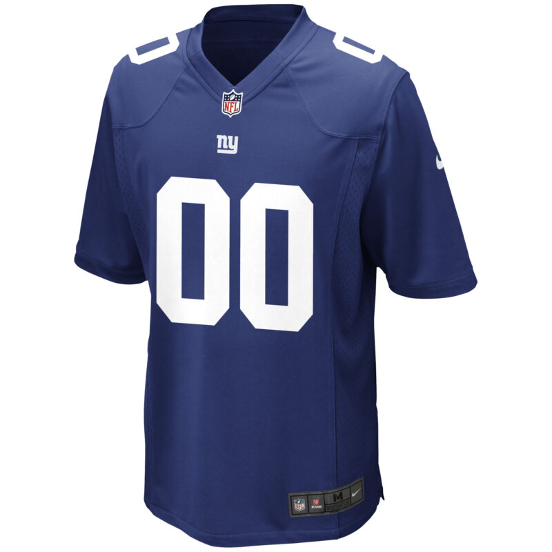 New York Giants Custom Game Jersey - Royal - Image 2