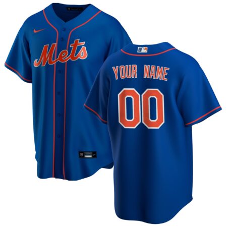 New York Mets Alternate Custom Jersey - Royal