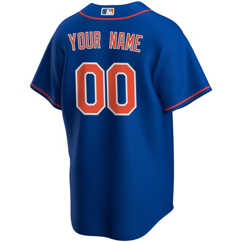 New York Mets Alternate Custom Jersey - Royal - Image 3