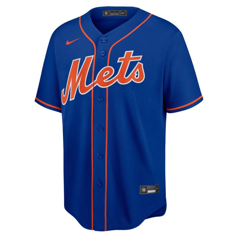 New York Mets Big & Tall Alternate Team Jersey - Royal - Image 2