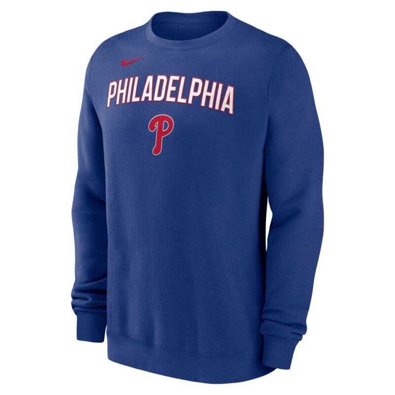 Philadelphia Phillies Pullover Sweatshirt - Royal - Image 2