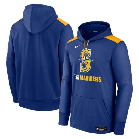 Seattle Mariners Collection Performance Pullover Hoodie - Royal