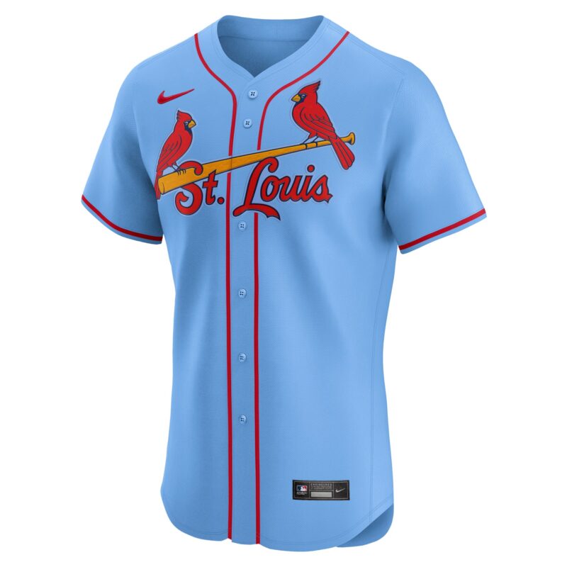 St. Louis Cardinals Home Elite Jersey - Royal - Image 2