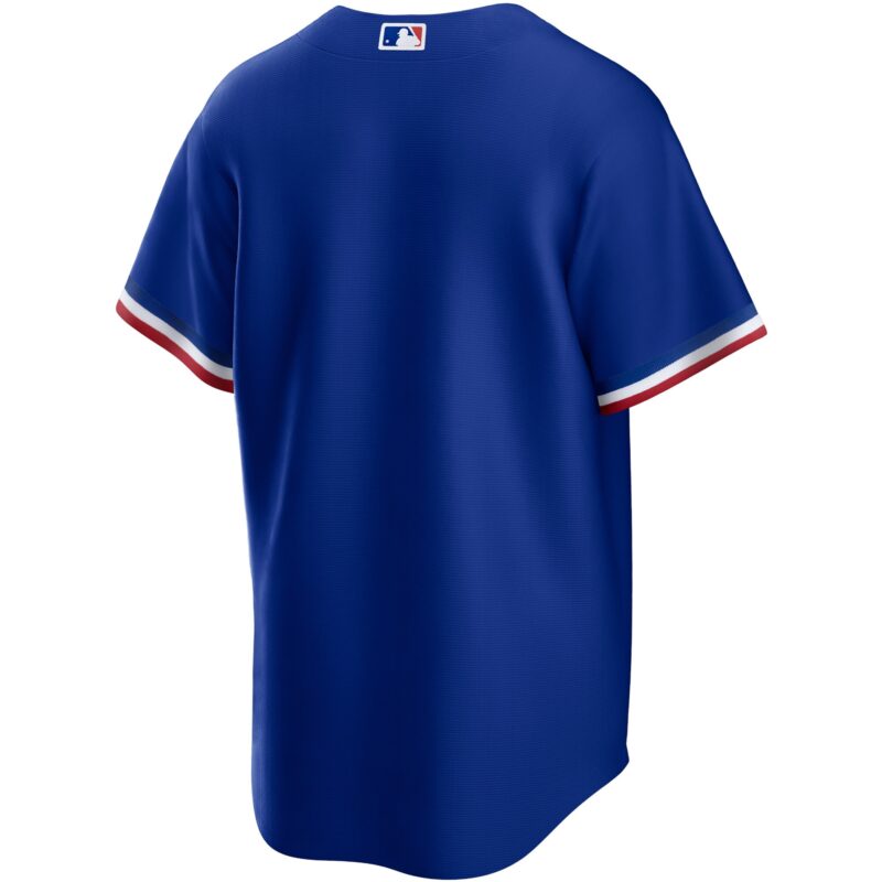 Texas Rangers Alternate Team Logo Jersey - Royal - Image 3
