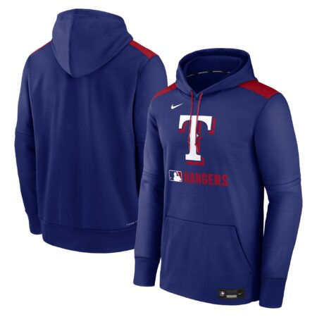Texas Rangers Collection Performance Pullover Hoodie - Royal