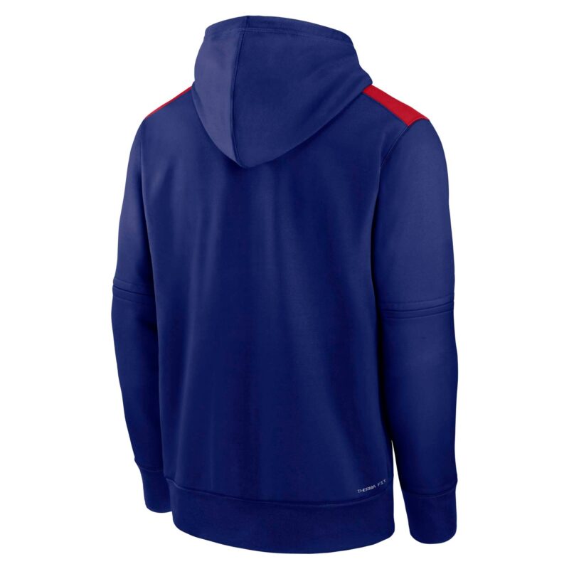 Texas Rangers Collection Performance Pullover Hoodie - Royal - Image 3