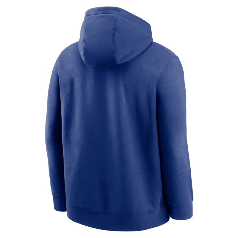 Texas Rangers Swoosh NeighborHOOD Pullover Hoodie - Royal - Image 3