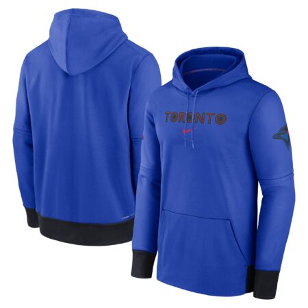 Toronto Blue Jays 2024 City Connect Collection Practice Performance Pullover Hoodie - Royal