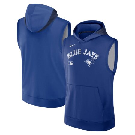 Toronto Blue Jays Collection Performance Sleeveless Pullover Hoodie - Royal