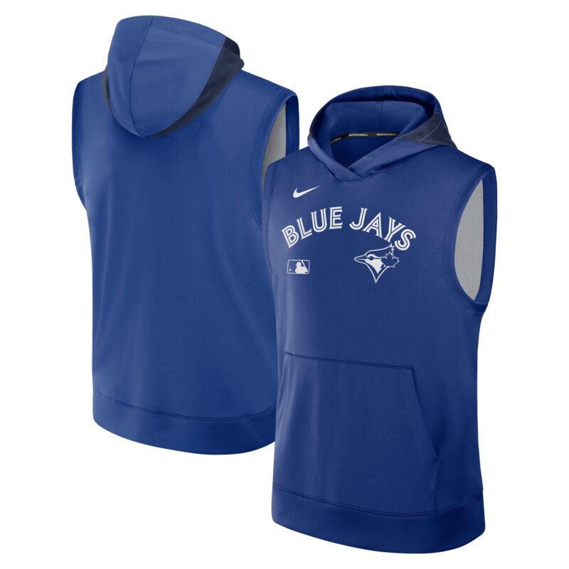 Toronto Blue Jays Collection Performance Sleeveless Pullover Hoodie - Royal