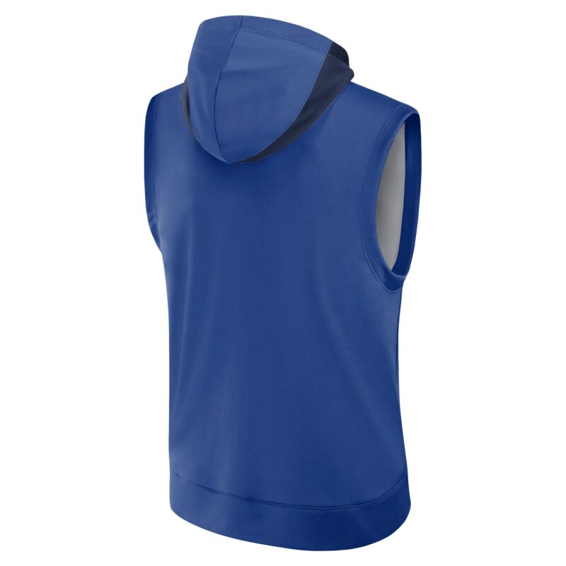 Toronto Blue Jays Collection Performance Sleeveless Pullover Hoodie - Royal - Image 3