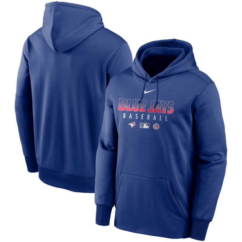 Toronto Blue Jays Collection Therma Performance Pullover Hoodie - Royal