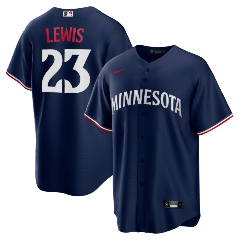 Royce Lewis Minnesota Twins Alternate Jersey - Navy