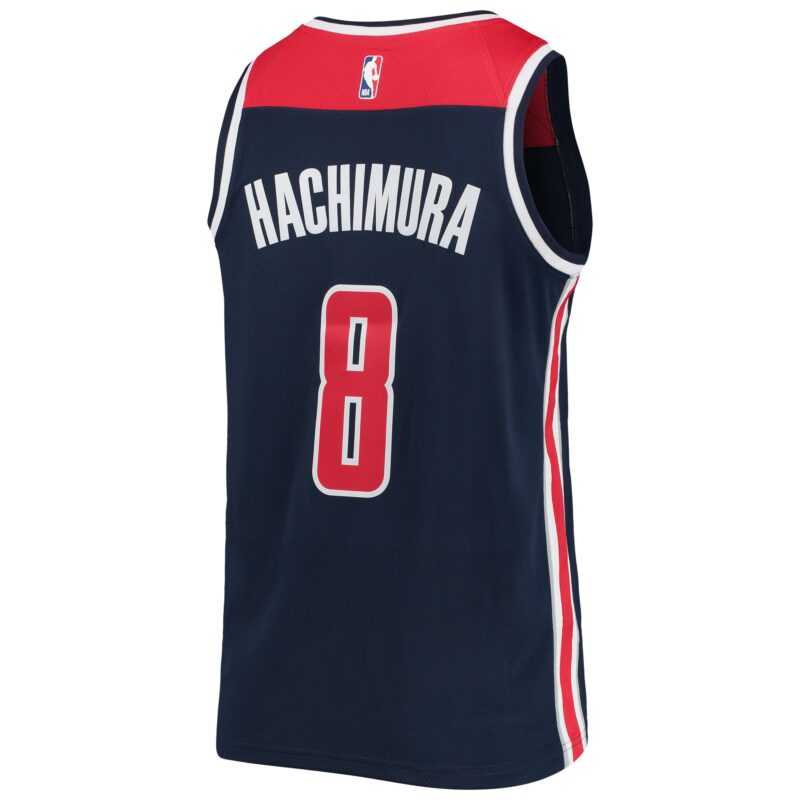 Rui Hachimura Washington Wizards Swingman Player Jersey - Icon Edition - Navy - Image 3