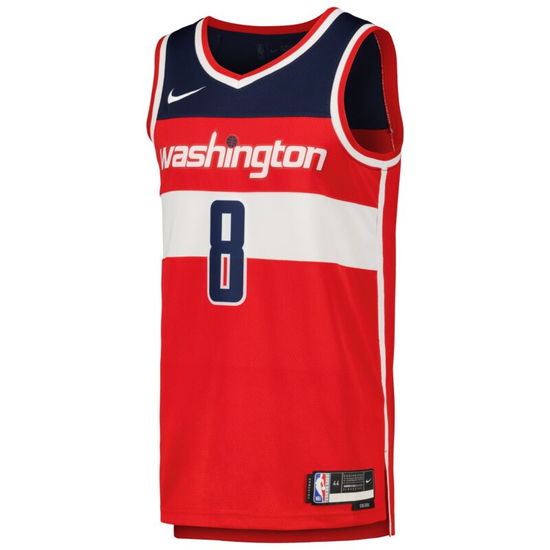 Rui Hachimura Washington Wizards Swingman Jersey - Red - Image 2