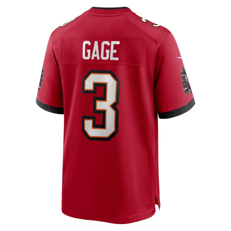 Russell Gage Tampa Bay Buccaneers Game Jersey - Red - Image 3