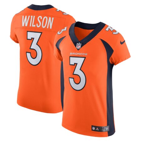 Russell Wilson Denver Broncos Vapor Elite Jersey - Orange