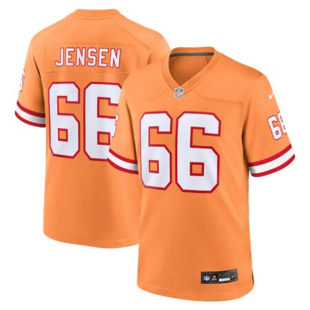 Ryan Jensen Tampa Bay Buccaneers Throwback Game Jersey - Orange