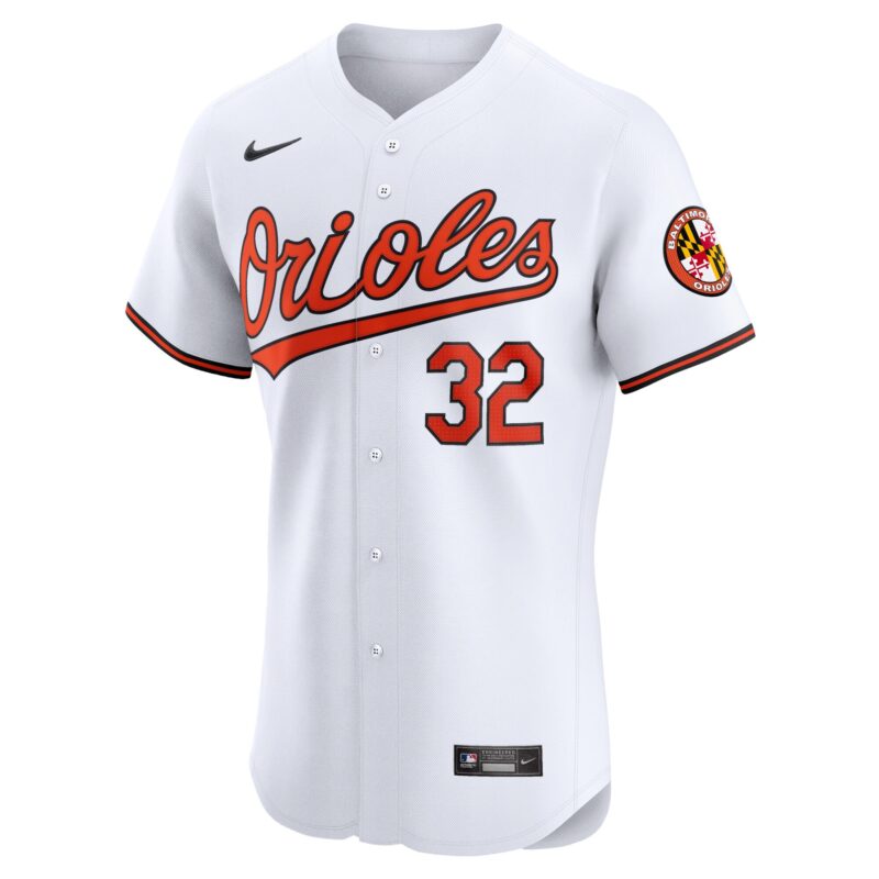 Ryan O'Hearn Baltimore Orioles Home Elite Player Jersey - White - Image 2
