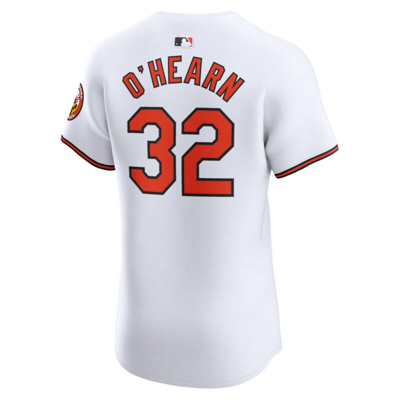 Ryan O'Hearn Baltimore Orioles Home Elite Player Jersey - White - Image 3