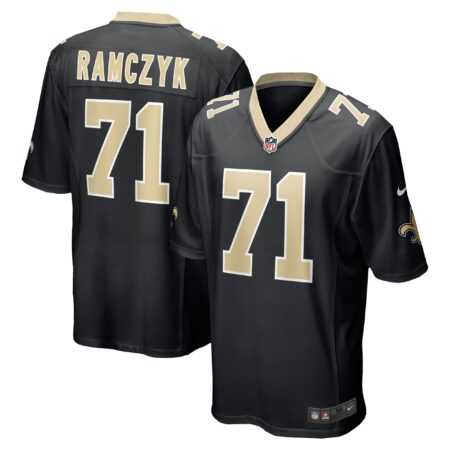 Ryan Ramczyk New Orleans Saints Game Jersey - Black